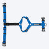 HUFT Basics Dog H-Harness & Leash Set - Cobalt Blue - Heads Up For Tails
