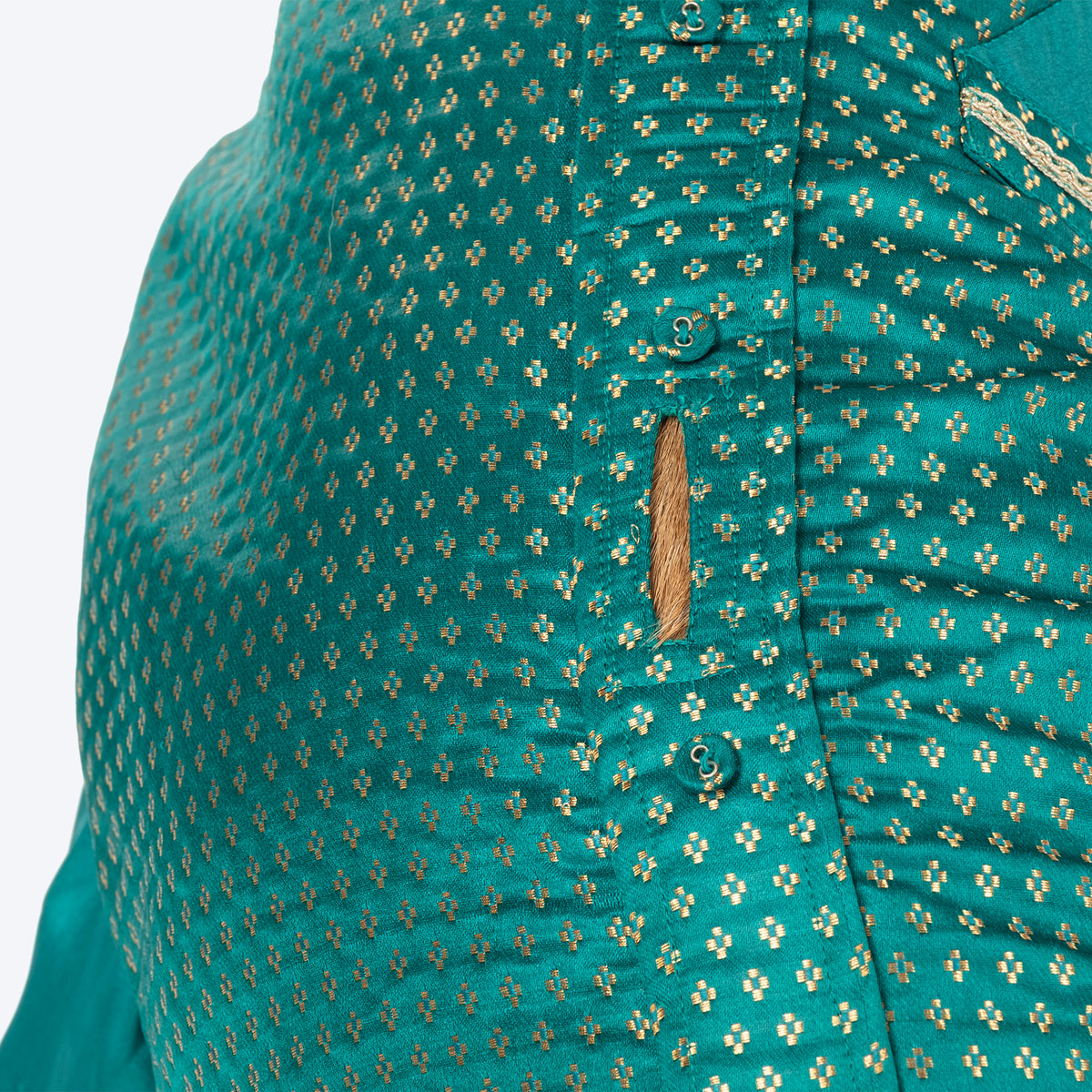 HUFT Shahi Paws Kurta For Dog - Green - Heads Up For Tails