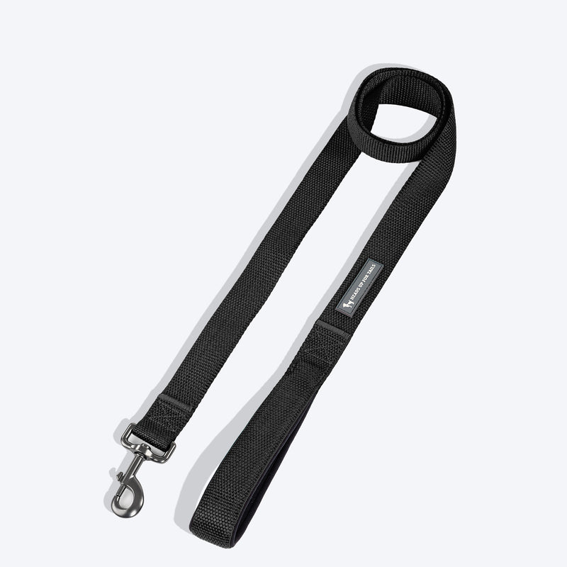 HUFT Basics Dog Leash - Classic Black - Heads Up For Tails