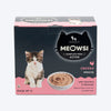 Meowsi by HUFT Chicken Mousse Kitten Wet Food, 70 gm, complete meal with vitamins and minerals, grain-free.