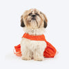 HUFT Desi Dazzle Dress For Dog - Orange - Heads Up For Tails