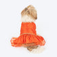 HUFT Desi Dazzle Dress For Dog - Orange - Heads Up For Tails
