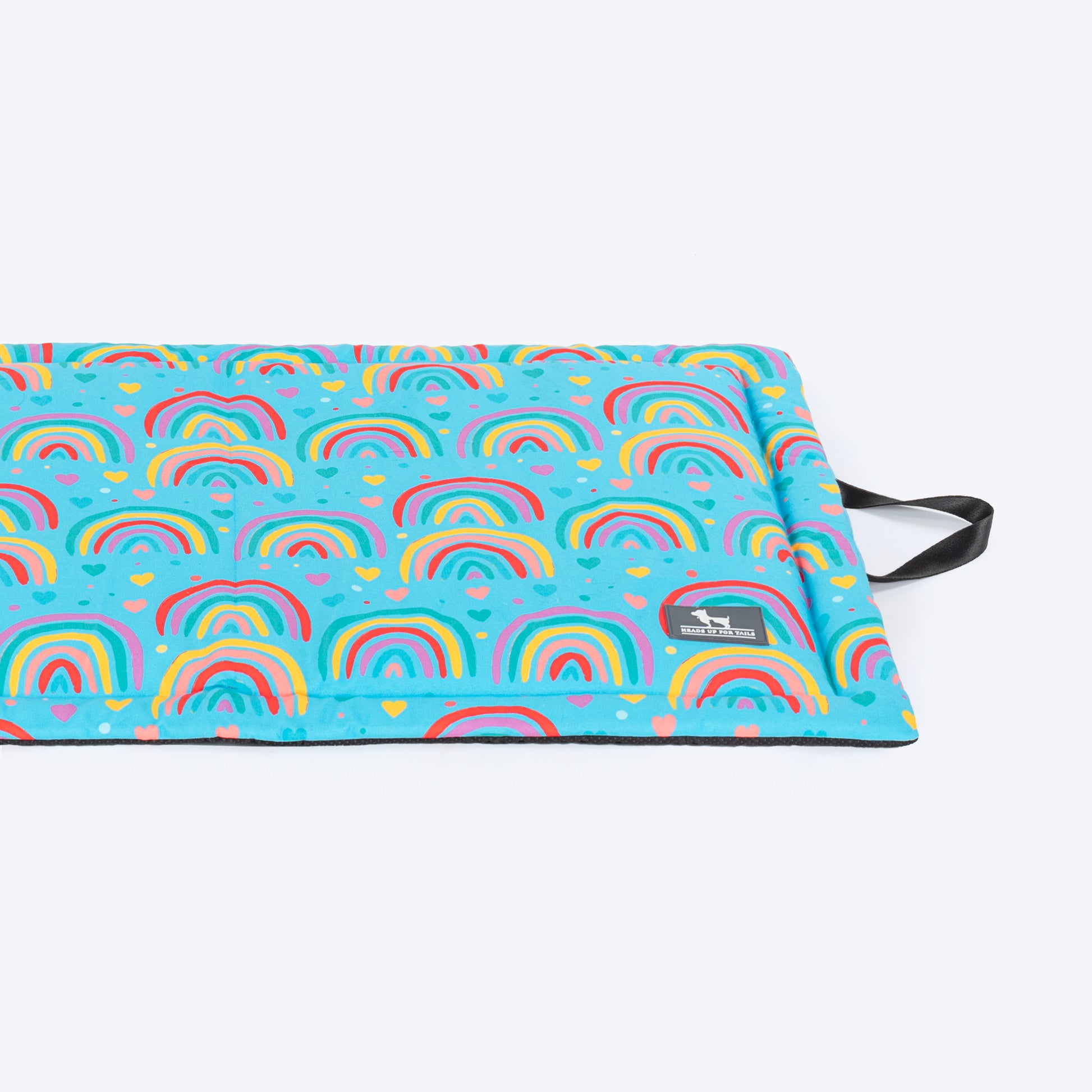 HUFT Over The Rainbow Mat For Dog & Cat - Blue - Heads Up For Tails