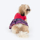 HUFT Desi Glam Dress For Dog - Pink & Purple