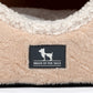 HUFT Furbulous Tent Bed For Cat - Beige & White