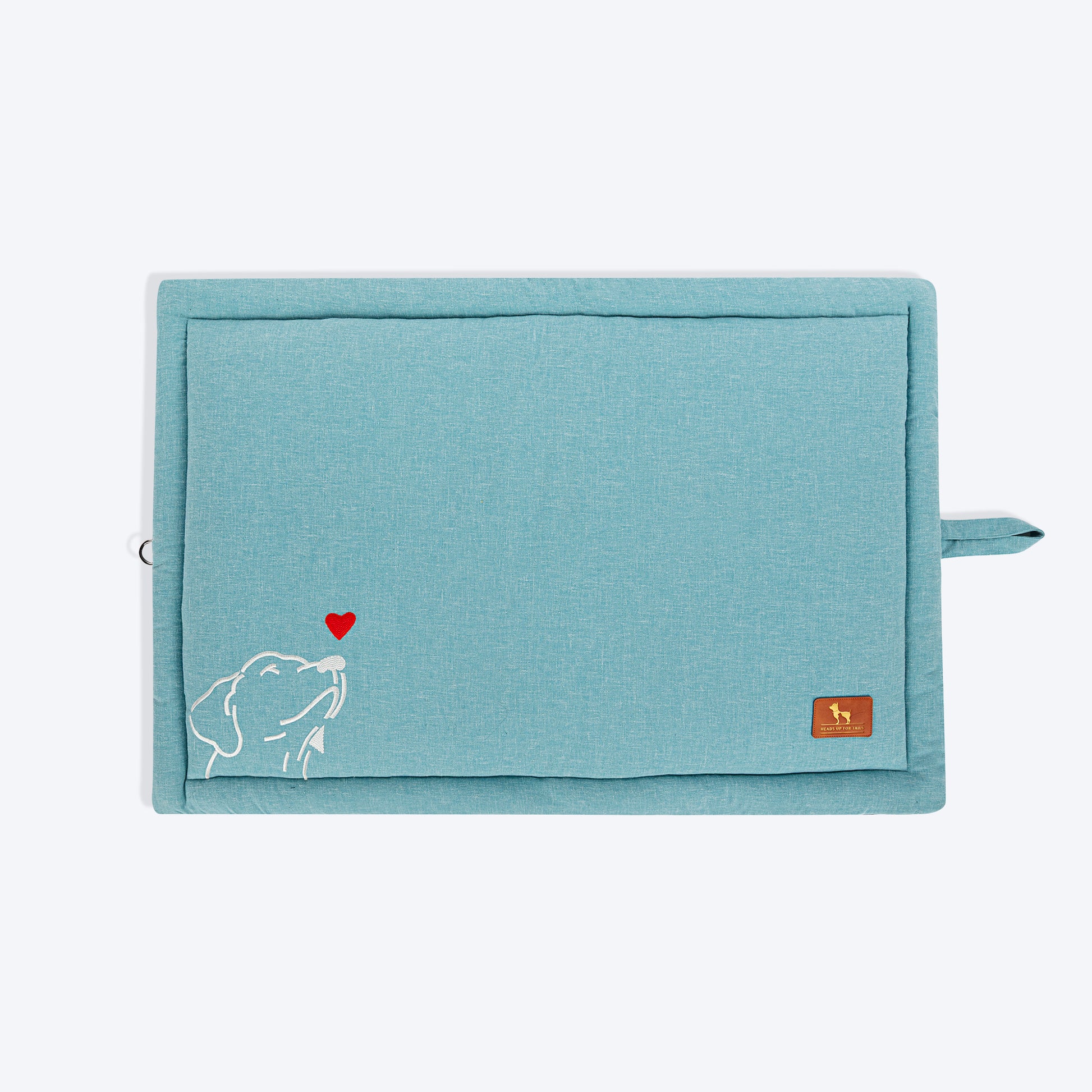 HUFT Sniff The Love Mat For Dog - Light Blue - Heads Up For Tails