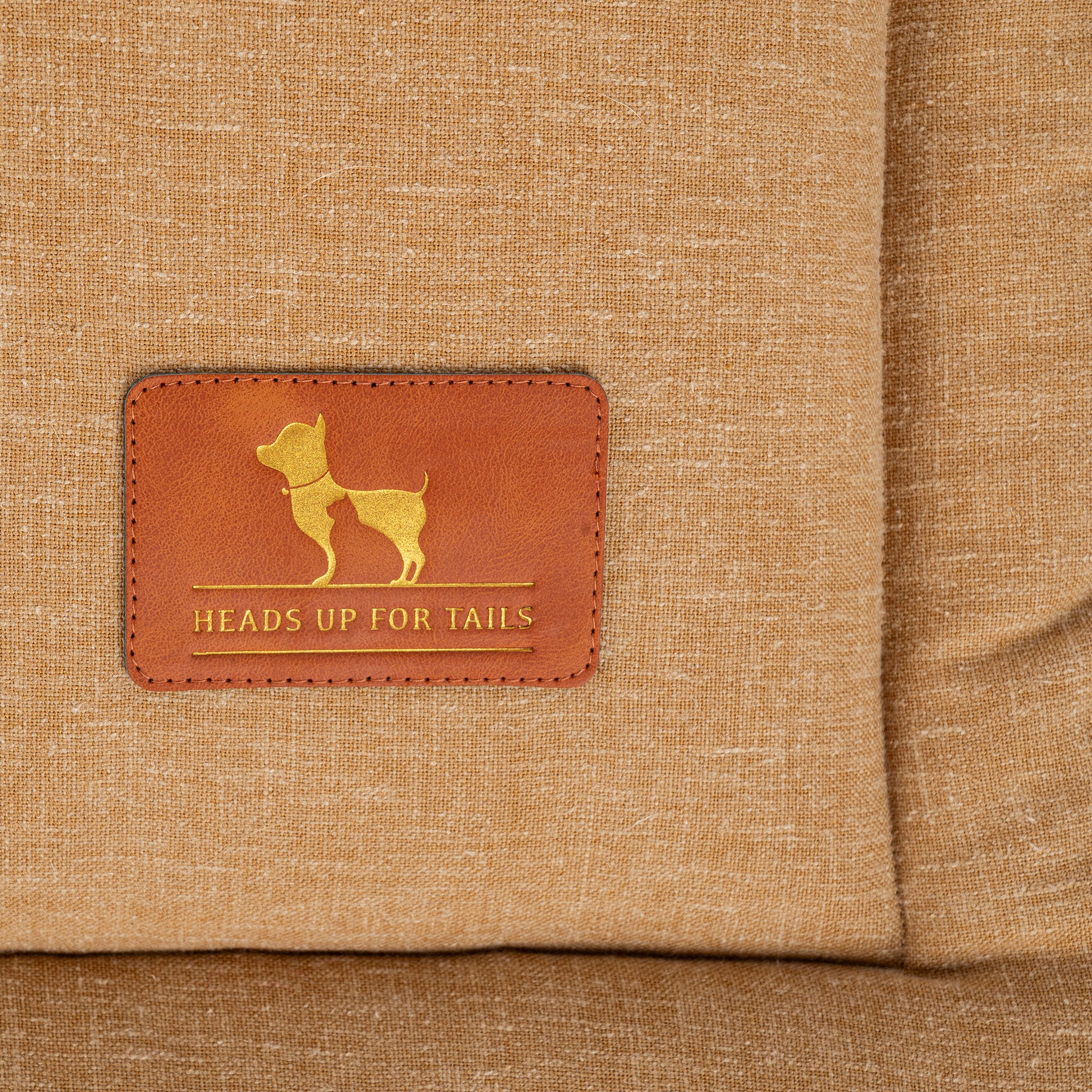 HUFT Flutter Of Love Mat For Dog - Light Brown - Heads Up For Tails