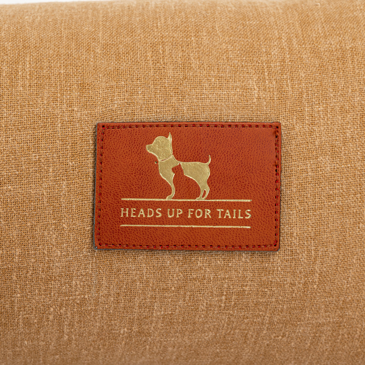 HUFT Flutter Of Love Lounger Bed For Dog - Light Brown - Heads Up For Tails