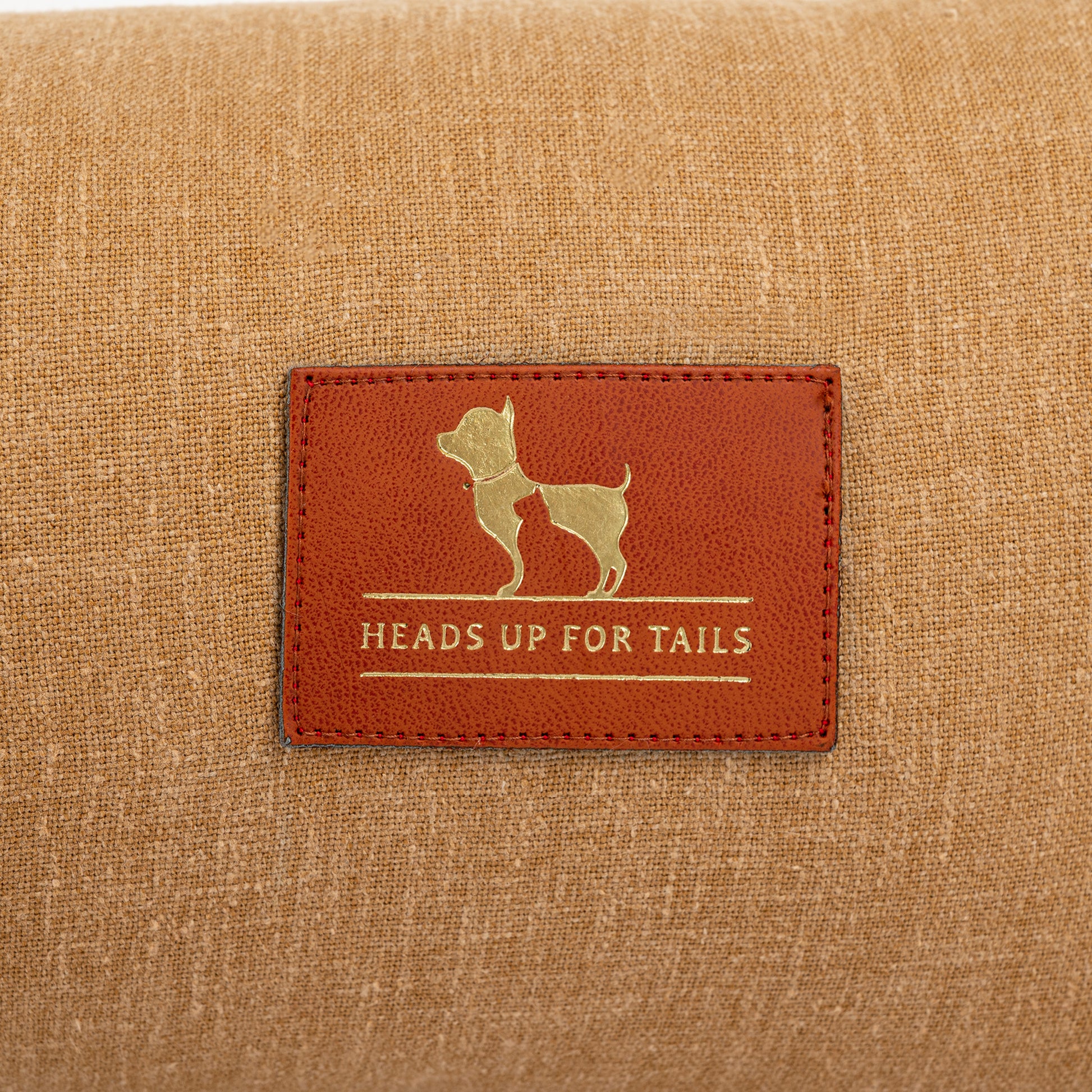 HUFT Flutter Of Love Lounger Bed For Dog - Light Brown - Heads Up For Tails