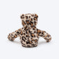 HUFT Leo Leopard Squeaky Plush Toy For Dog - Beige