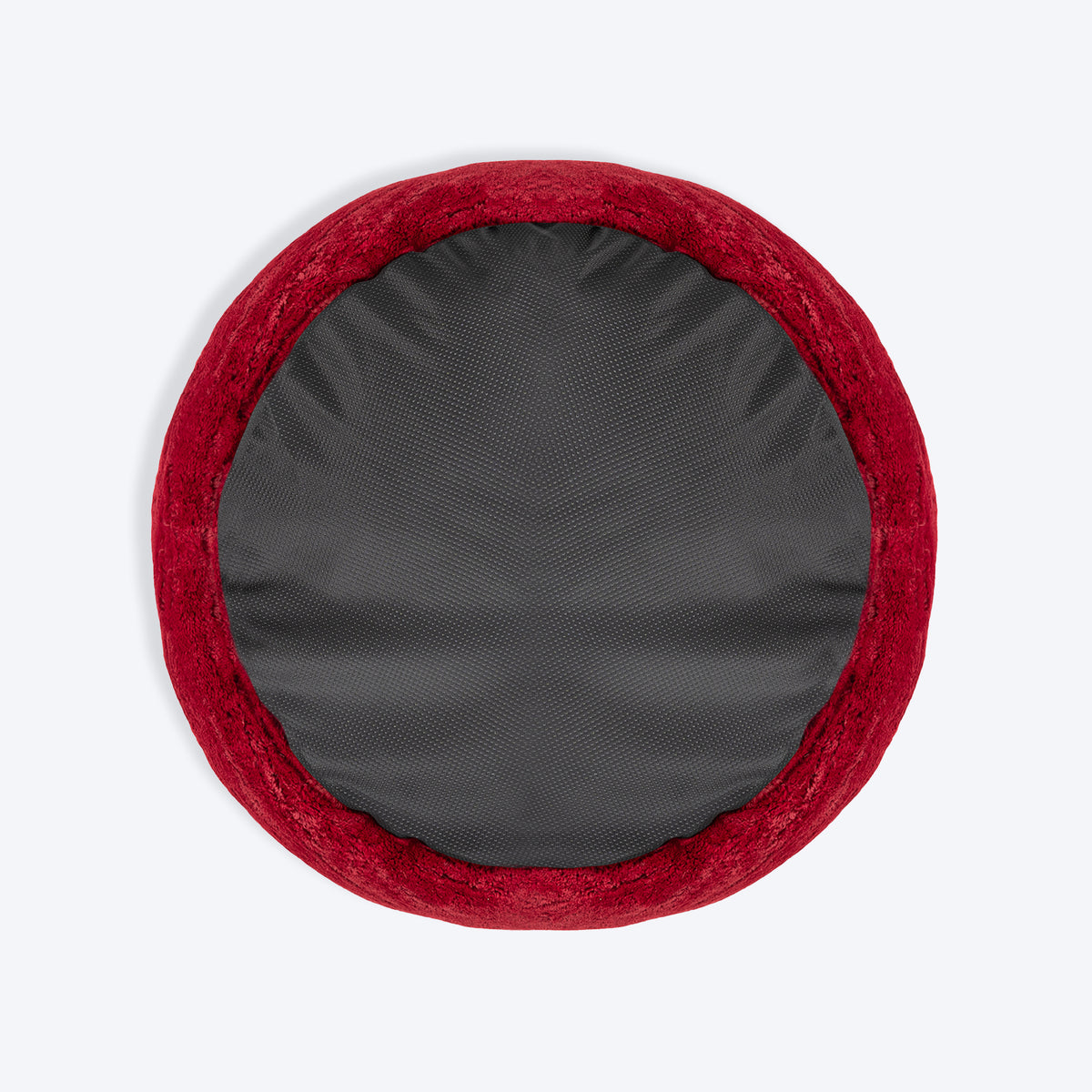 HUFT Snuggle Sphere Donut Bed For Dog & Cat - Red - Heads Up For Tails