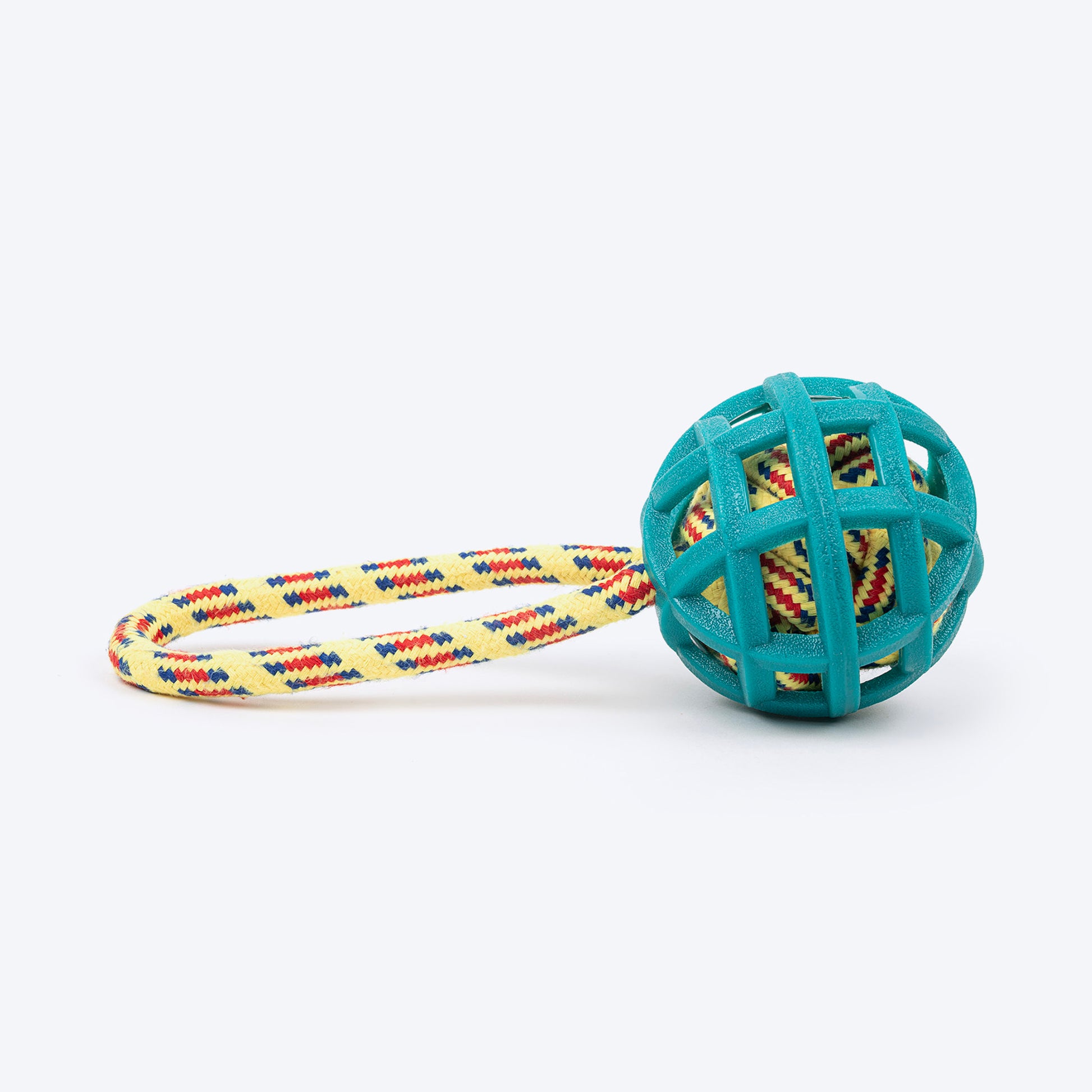 TLC Tug-A-Ball Toy For Dog - Green - Heads Up For Tails