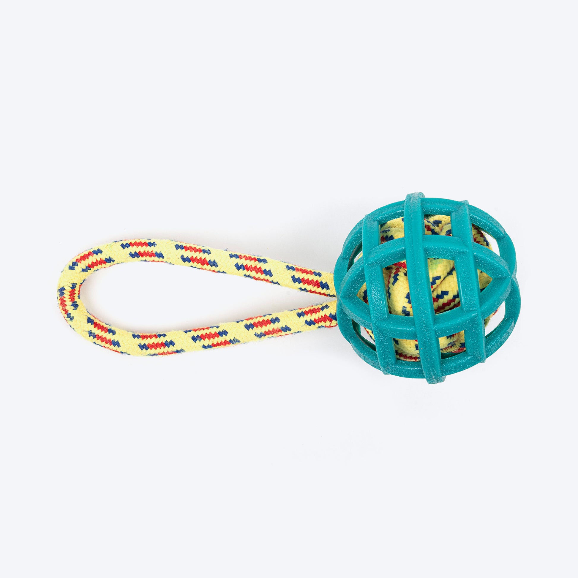 TLC Tug-A-Ball Toy For Dog - Green - Heads Up For Tails