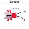 HUFT Lady Buggs Plush With Catnip Toy For Cat - Red - Heads Up For Tails