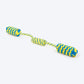 TLC Tug Loop Rope Toy For Dog - Blue & Yellow - Heads Up For Tails
