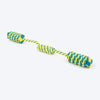 TLC Tug Loop Rope Toy For Dog - Blue & Yellow - Heads Up For Tails