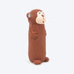 HUFT Crinkly Monki Chew Toy For Dog - Brown