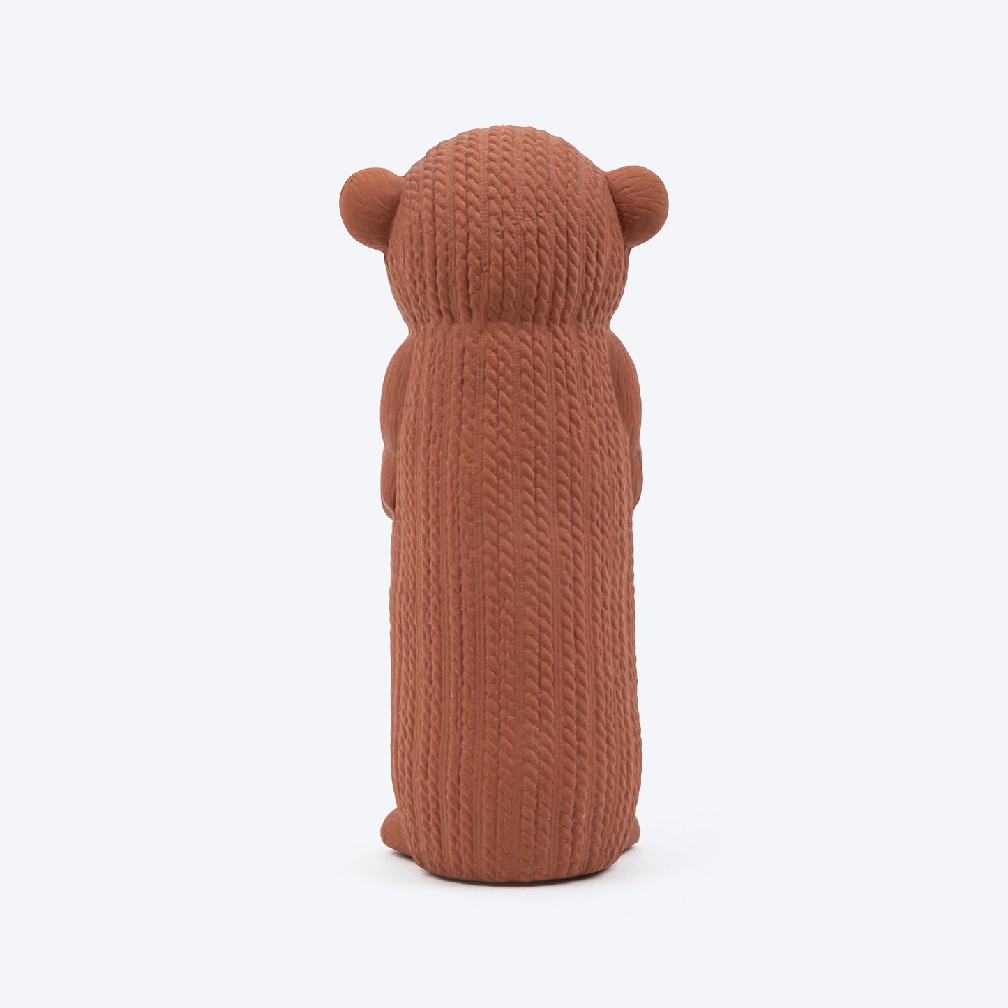 HUFT Crinkly Monki Chew Toy For Dog - Brown