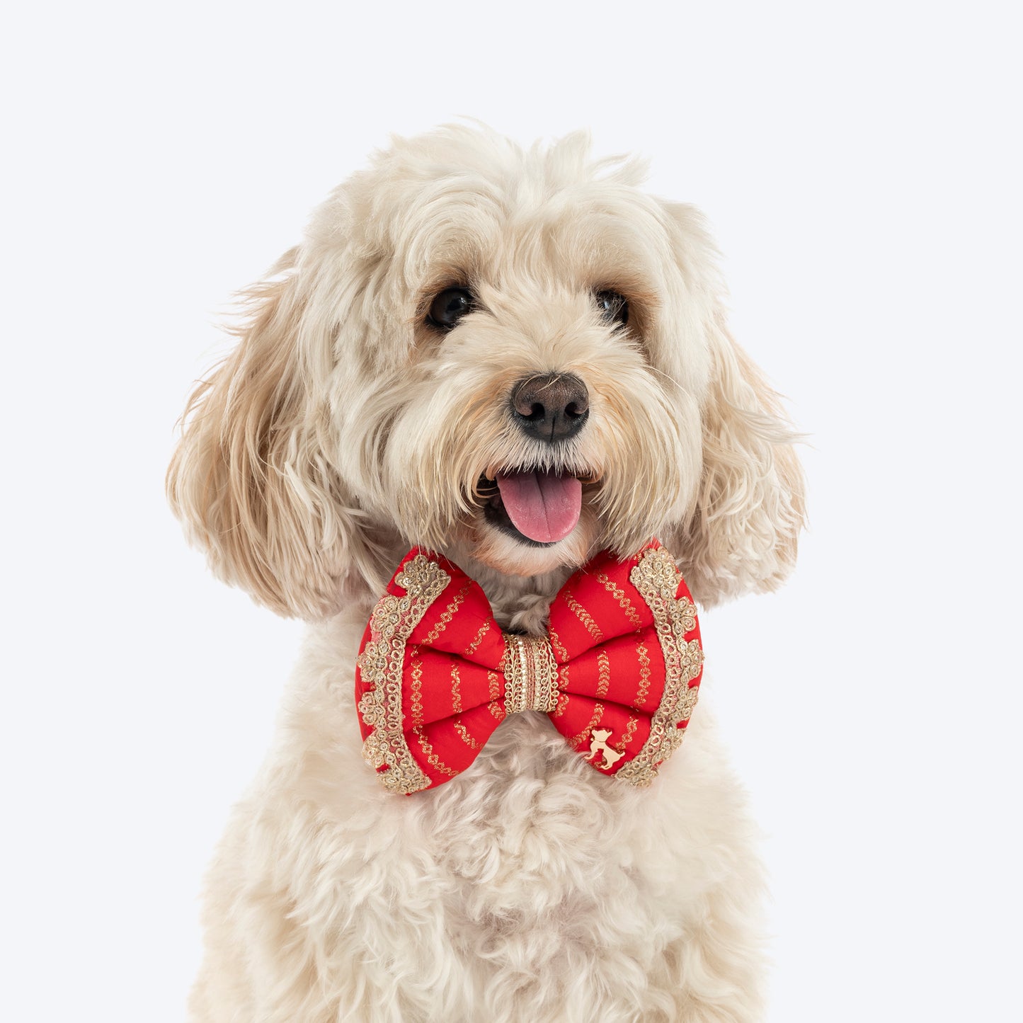HUFT Royal Rang Bow Tie For Dog - Red - Heads Up For Tails