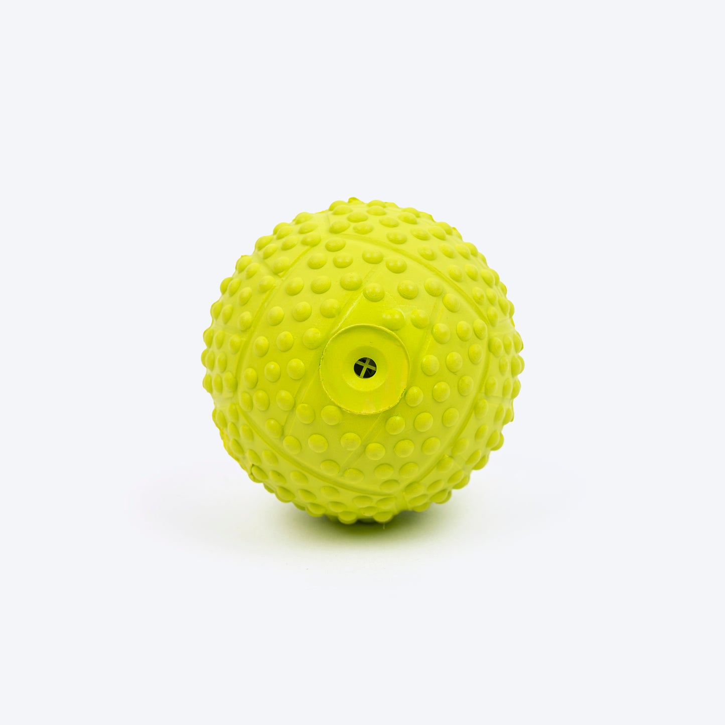TLC Dotted Textured Ball Squeaky Chew Toy For Dog - Green - Heads Up For Tails