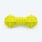 TLC Spiky Dumbbell Squeaky Chew Toy For Dog - Green