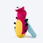 HUFT Buzzy Bug Plush Toy For Dog - Pink