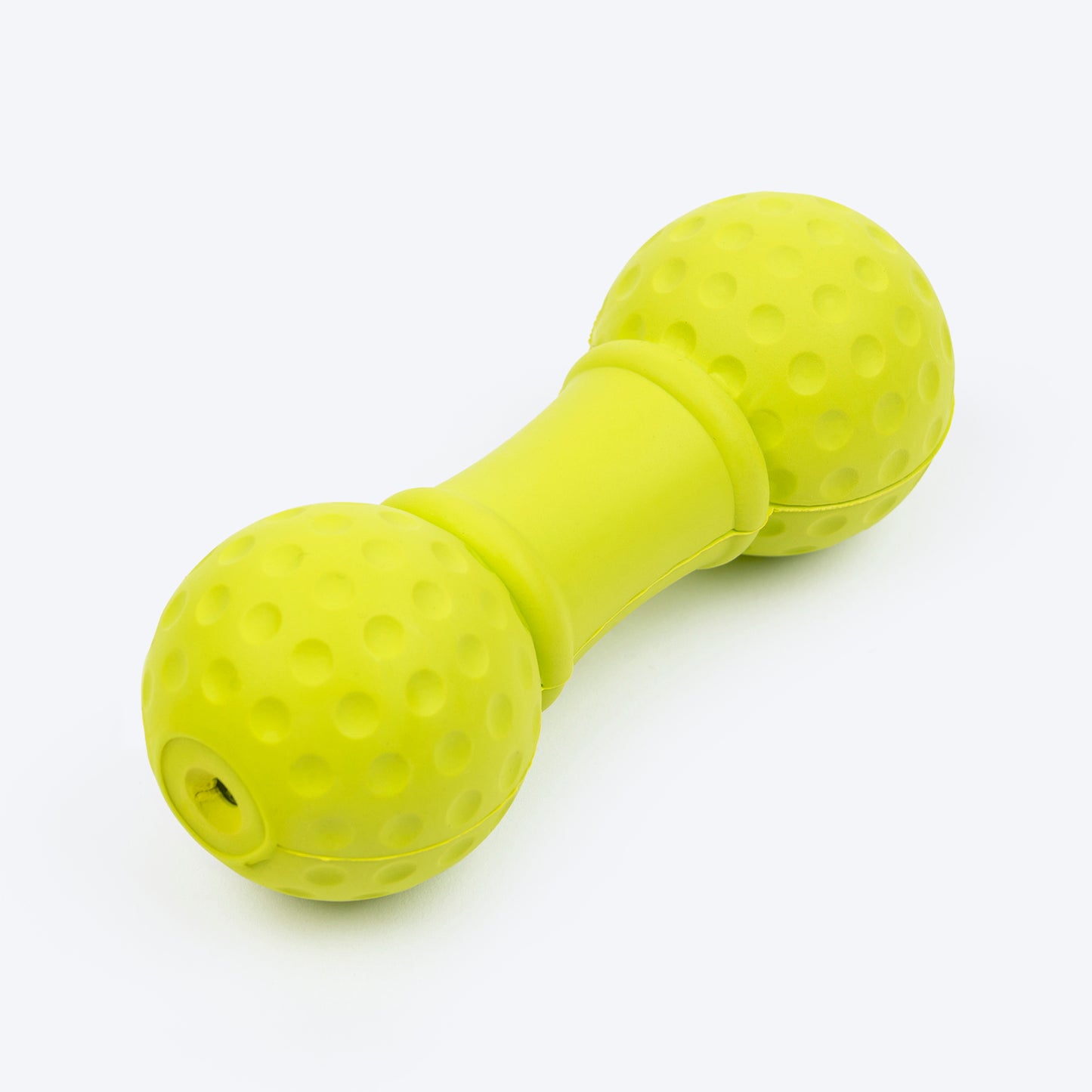 TLC Ball Dumbbell Squeaky Chew Toy For Dog - Green