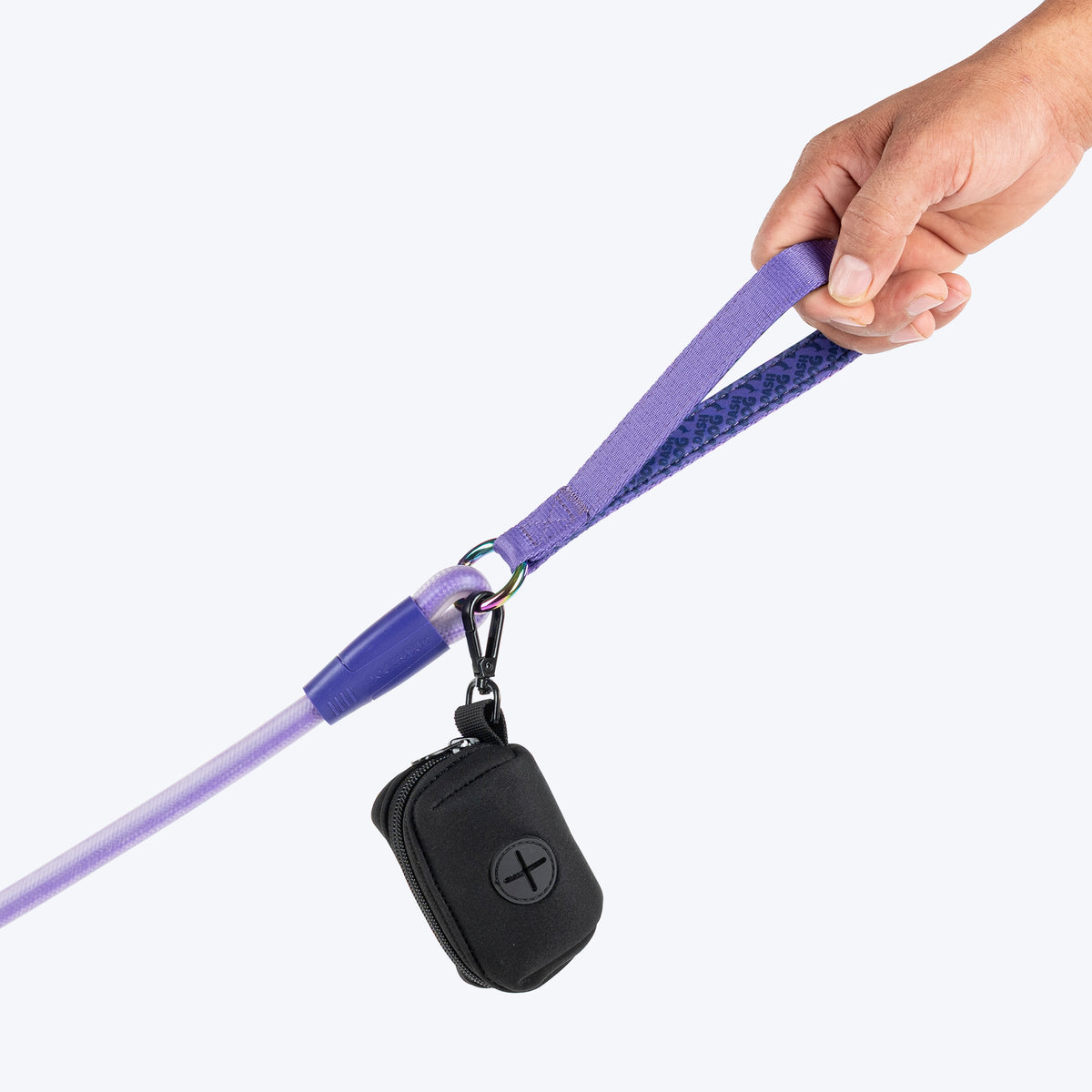 Dash Dog Zoom Easy Leash For Dog - Purple