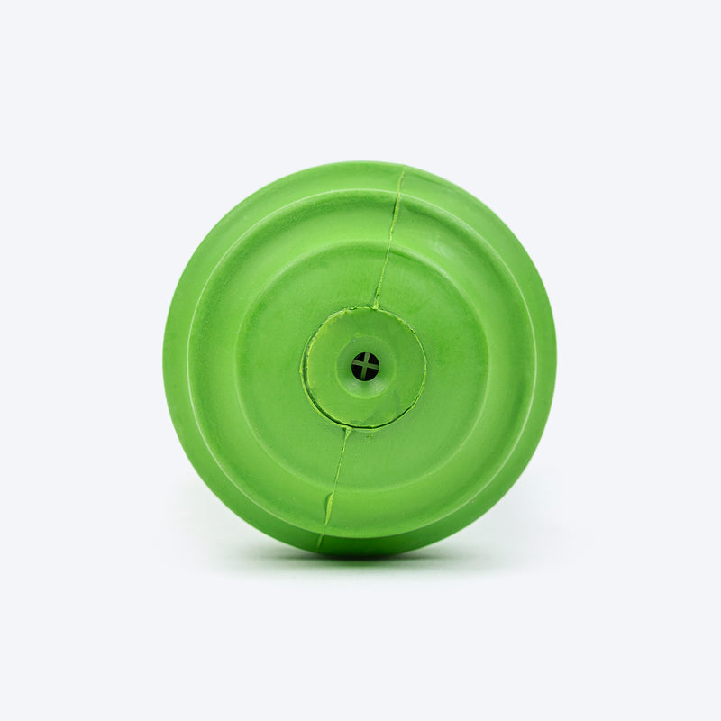 TLC Stripe Textured Dumbbell Squeaky Chew Toy For Dog - Green - Heads Up For Tails