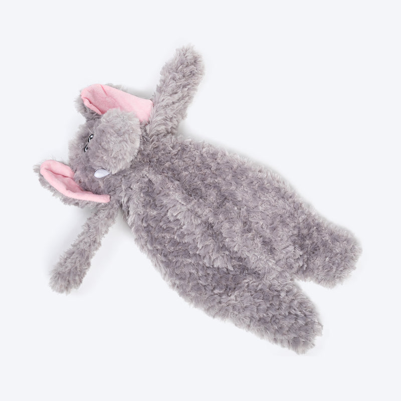 HUFT Goofy Elly Plush Toy For Dog - Grey - Heads Up For Tails