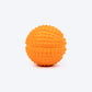 TLC Dotted Textured Ball Squeaky Chew Toy For Dog - Orange