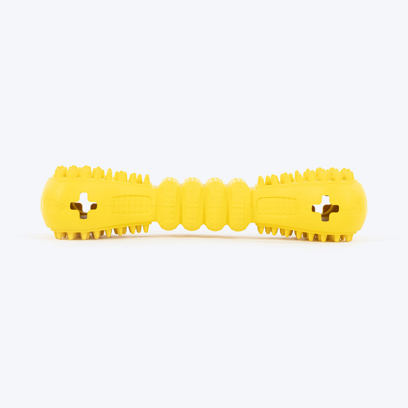 HUFT Bone-To-Play Chew Toy For Dog - Yellow