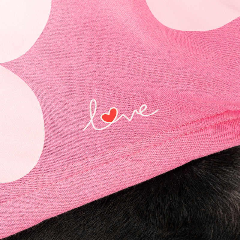 HUFT Flower Power Sweatshirt For Dog - Pink - Heads Up For Tails
