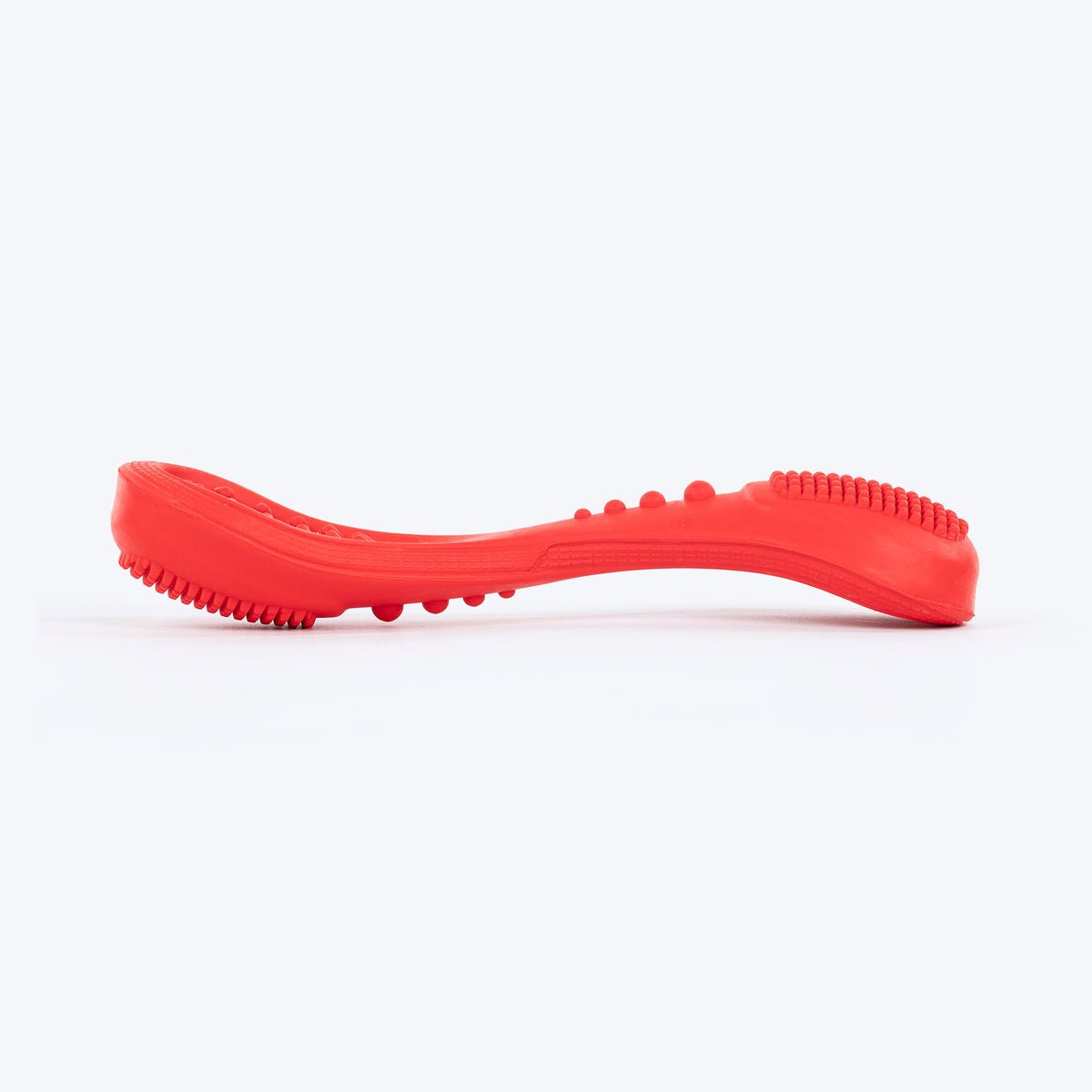 HUFT Brush Buddy Chew Toy For Dog - Red