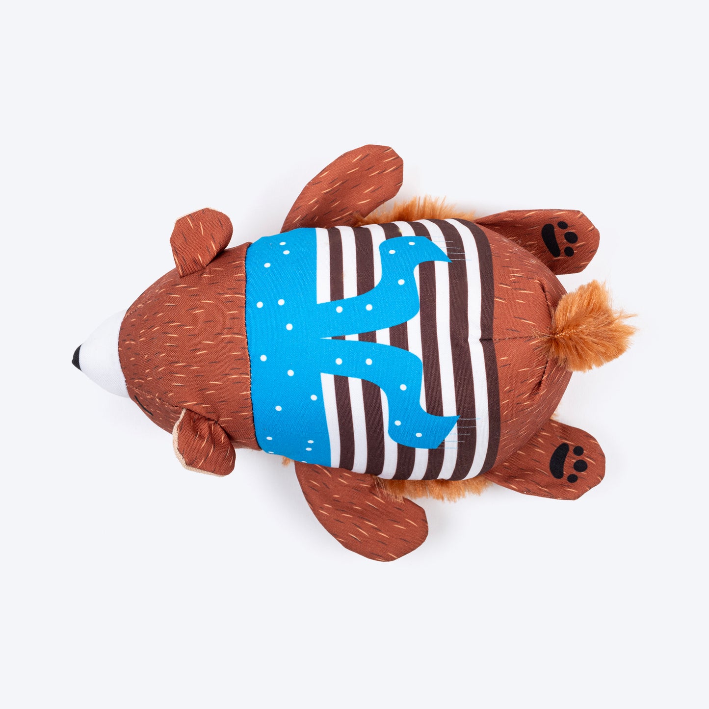 HUFT Scurry The Squirrel Plush Toy For Dog - Brown