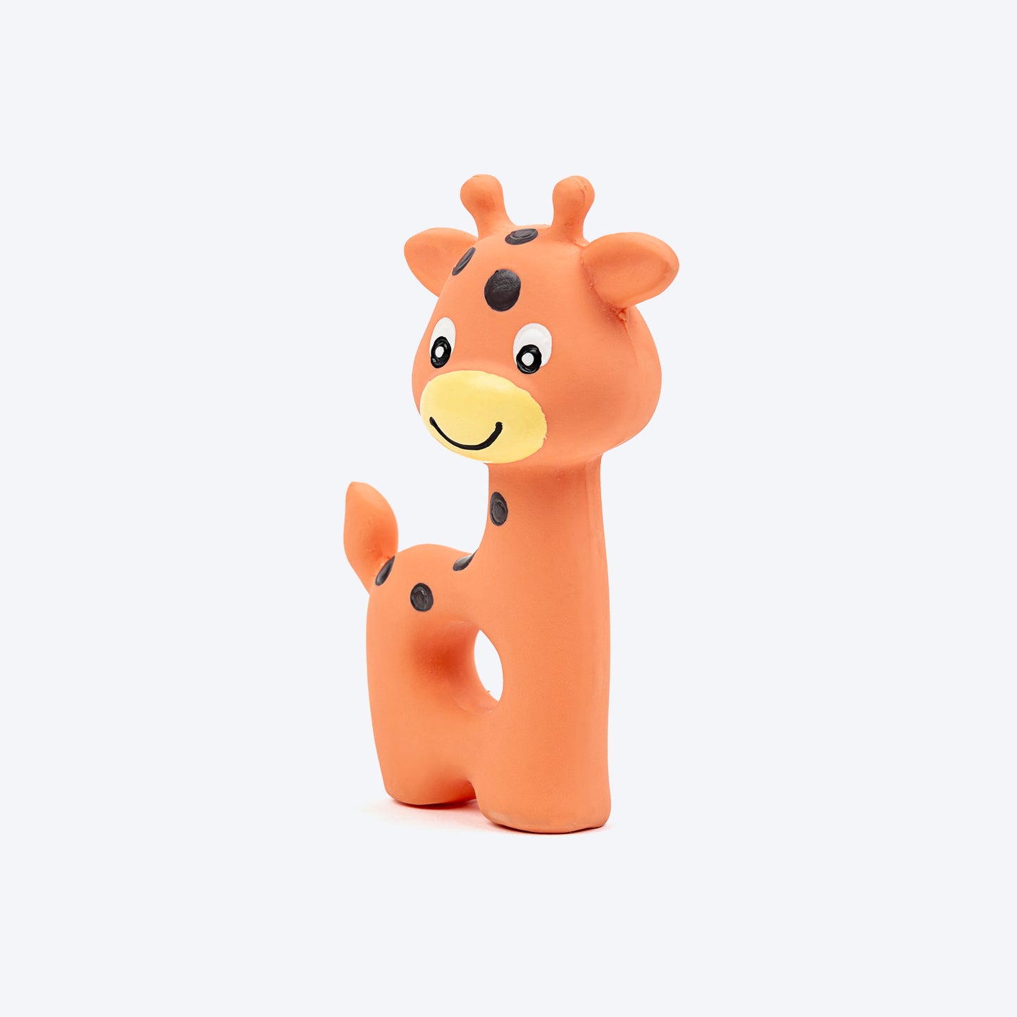 TLC Giraffe Squeaky Chew Toy For Dog - Light Orange