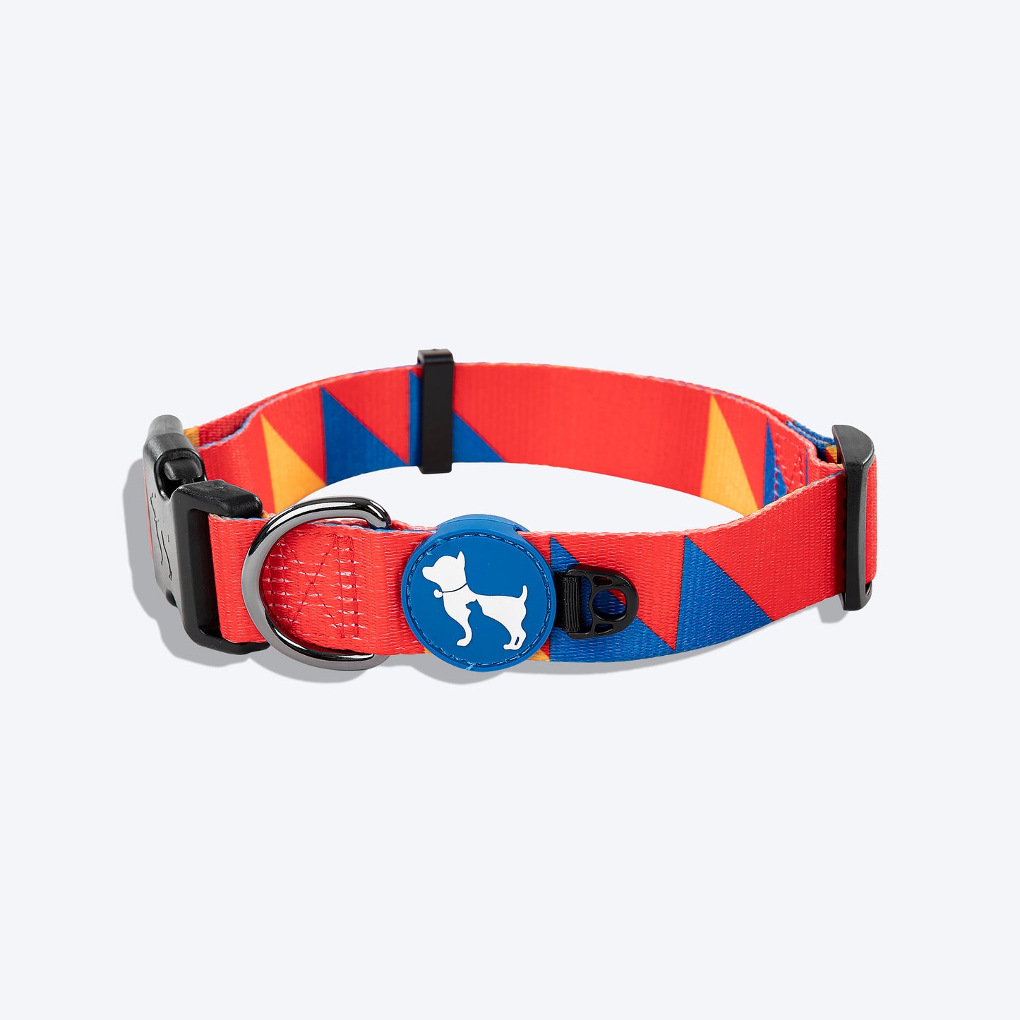 HUFT Crimson Thrill Printed Dog Collar - Heads Up For Tails
