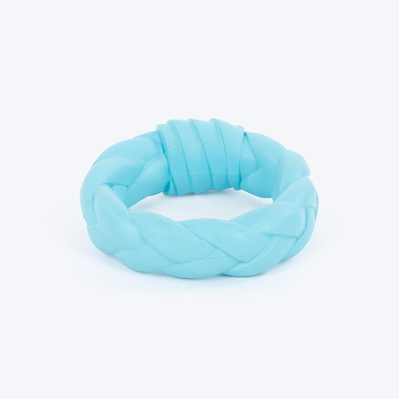 HUFT Nibble Ring Chew Toy For Dog - Blue