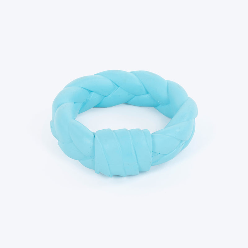 HUFT Nibble Ring Chew Toy For Dog - Blue
