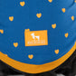 HUFT Honey Hearts Sweatshirt With Hood For Dog - Blue