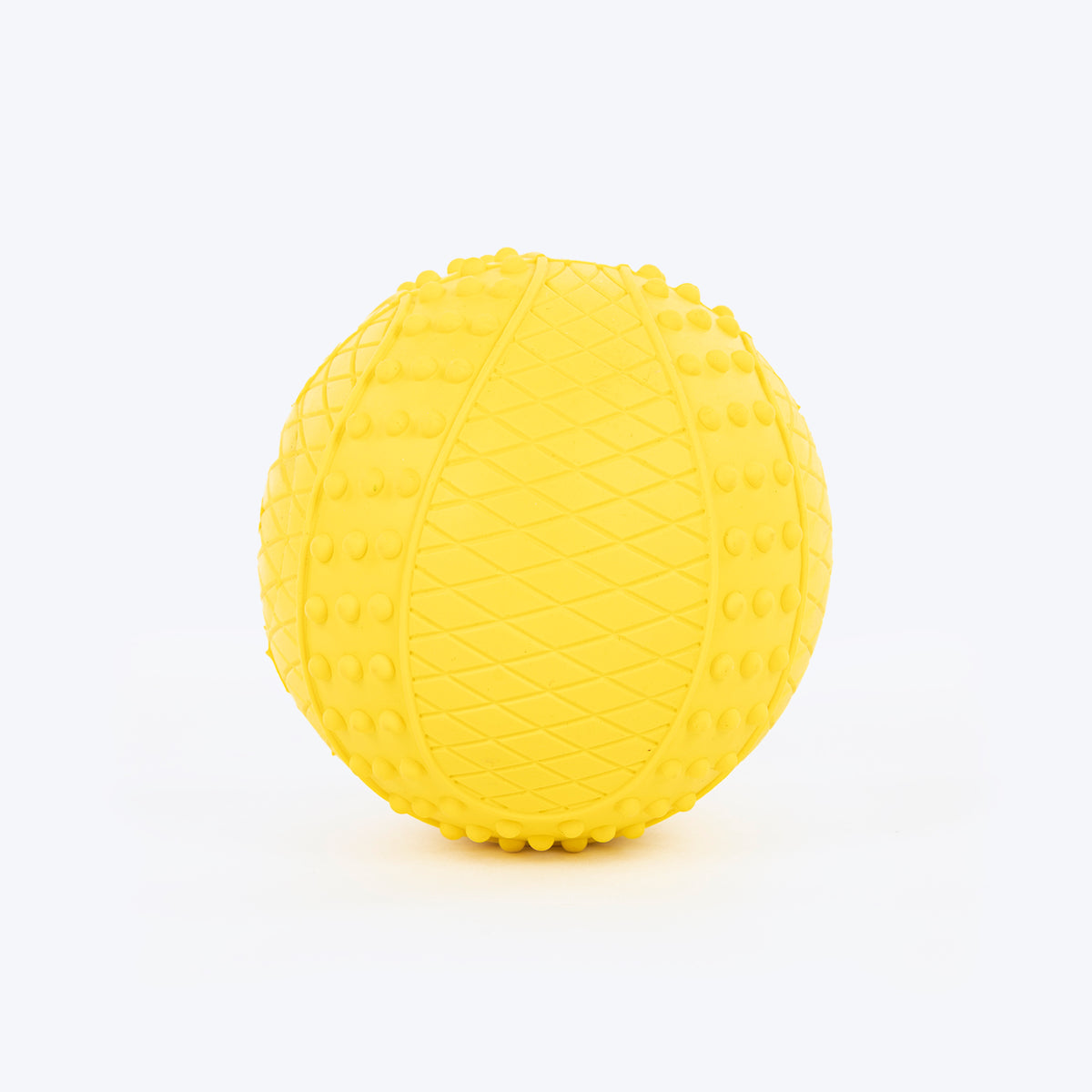 HUFT Squeaky Ball Chew Toy For Dog - Yellow