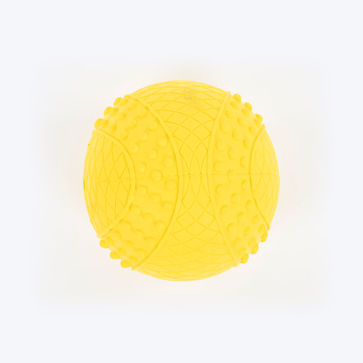 HUFT Squeaky Ball Chew Toy For Dog - Yellow