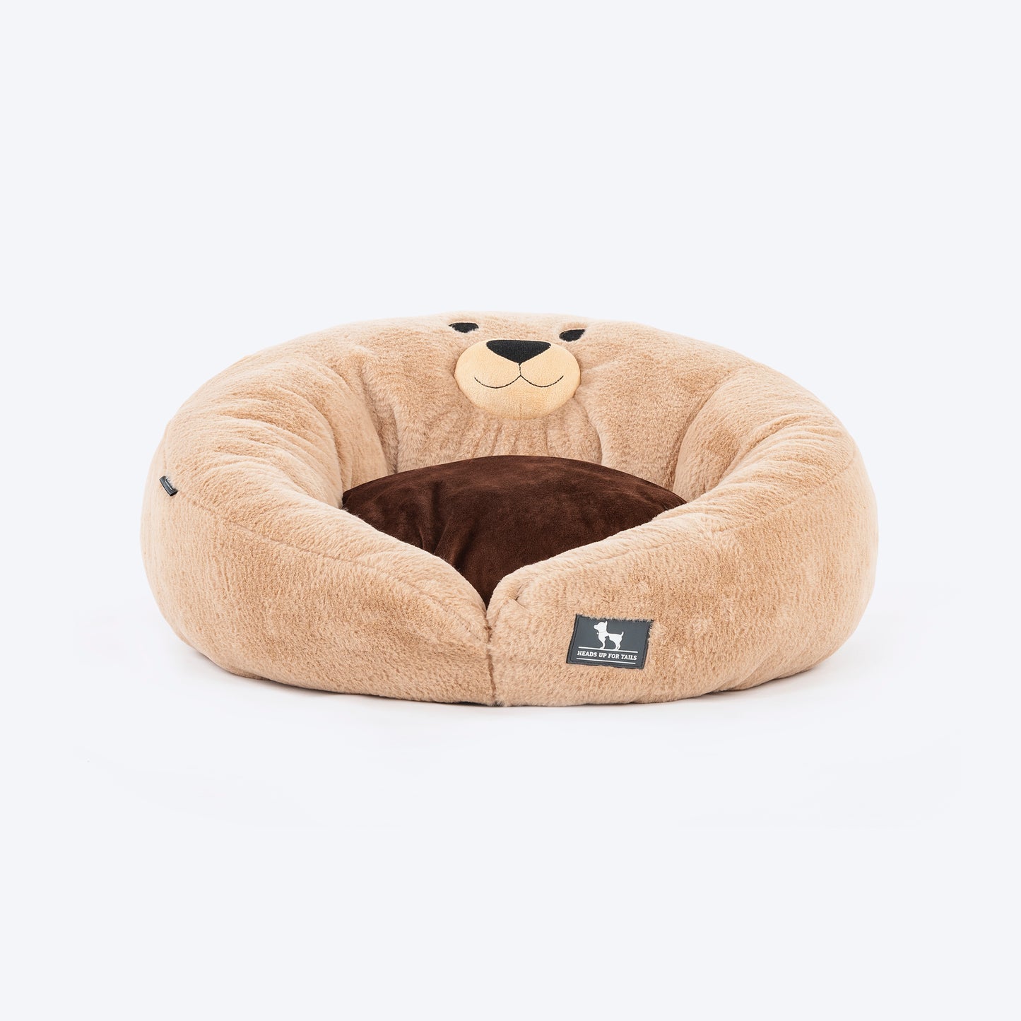 HUFT Bear Hug Cuddle Bed Fort Cat & Puppy - Brown