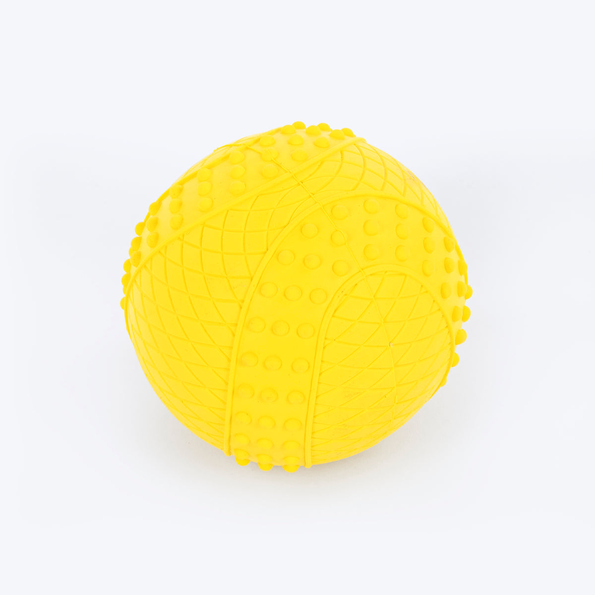 HUFT Squeaky Ball Chew Toy For Dog - Yellow