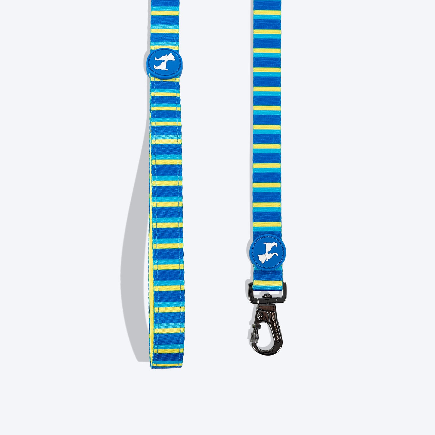 HUFT Blazing Blue Printed Dog Leash - Heads Up For Tails