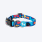 HUFT Colour Craze Printed Dog Collar - Heads Up For Tails