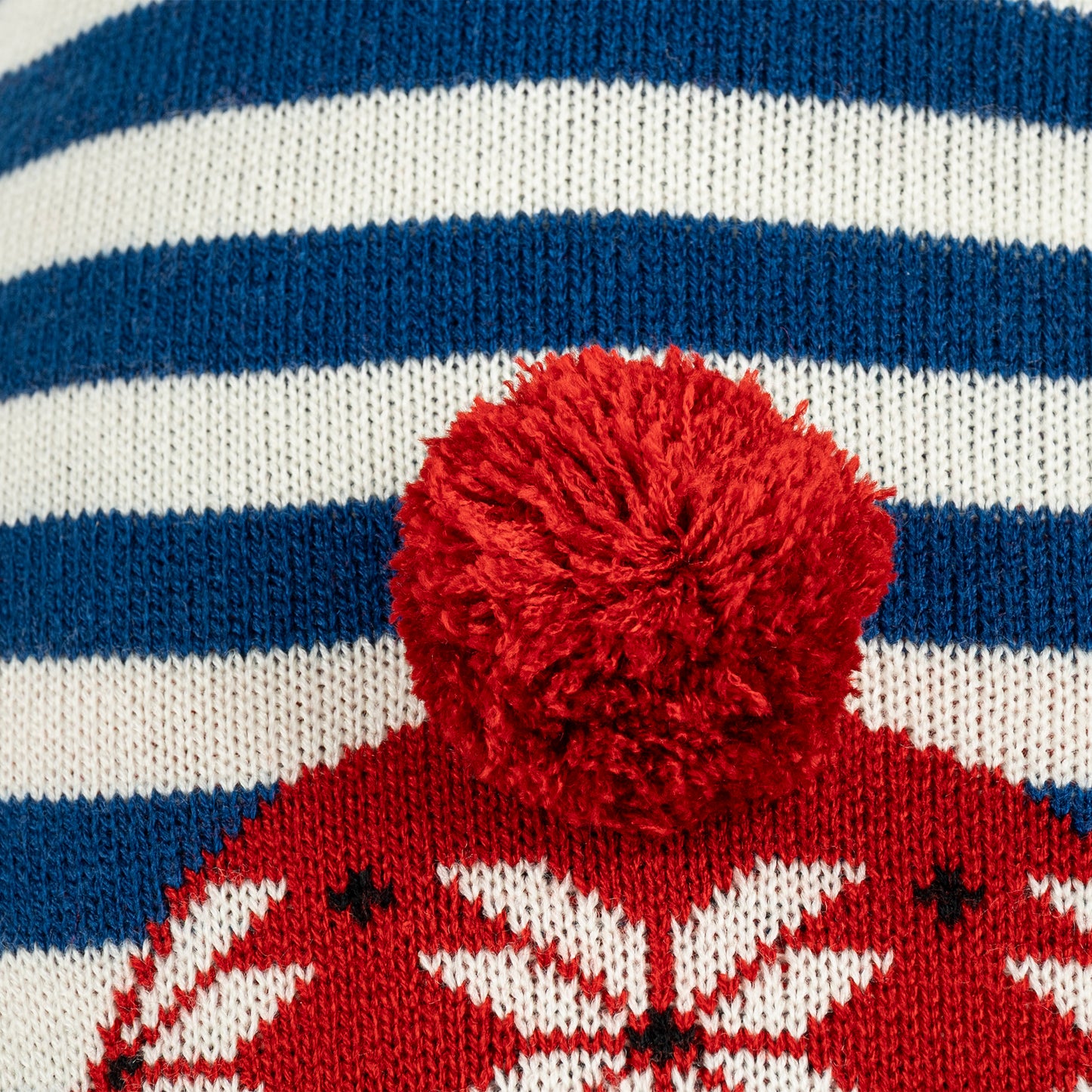 HUFT Polar Bear Striped Sweater For Dog - Multicolor