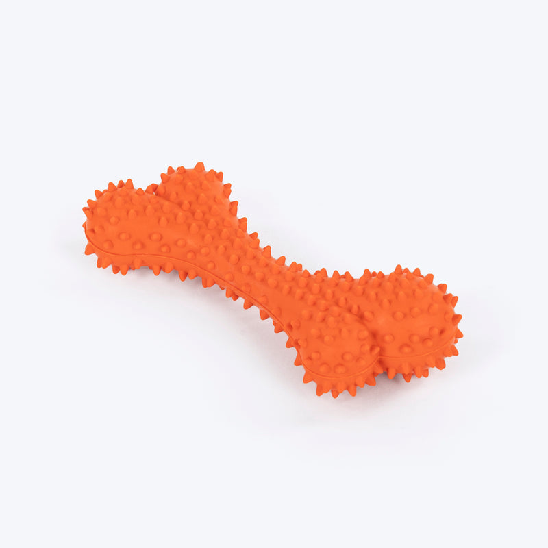 HUFT Funny Bone Chew Toy For Dog - Orange