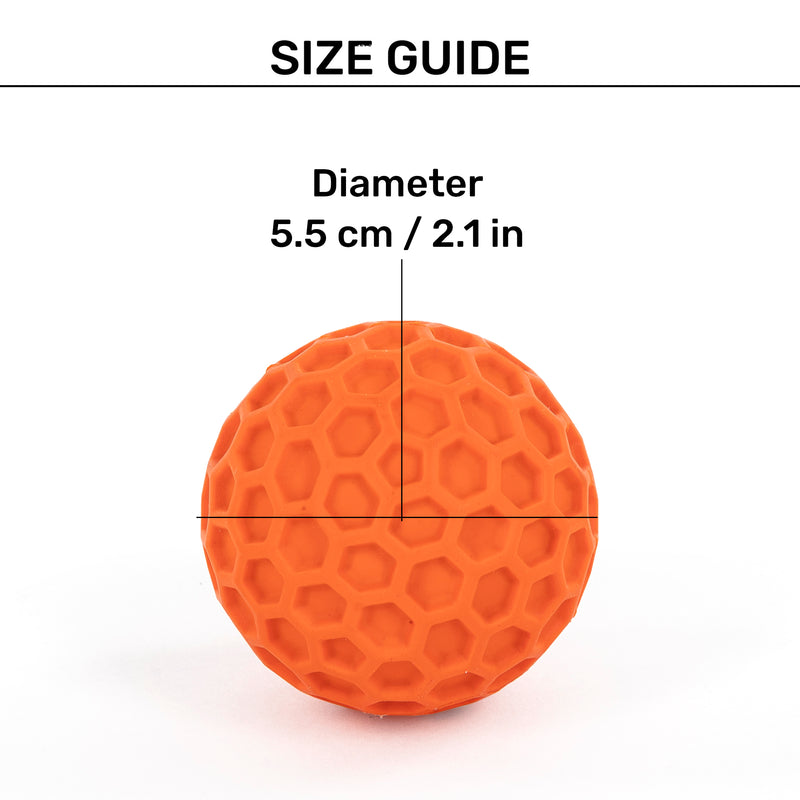 HUFT Fun Ball Chew Toy For Dog - Orange
