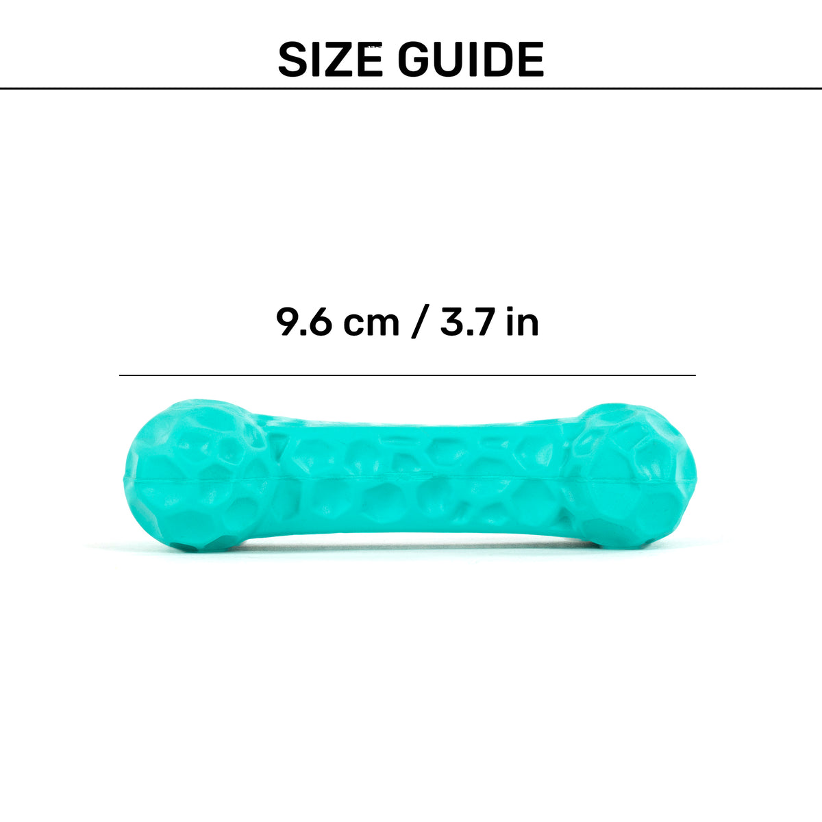 HUFT Bone Bliss Chew Toy For Dog - Teal
